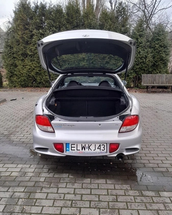 Hyundai Coupe cena 6000 przebieg: 230000, rok produkcji 2000 z Łódź małe 46